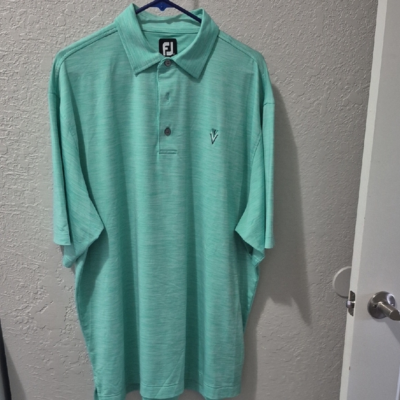 FootJoy Green Polo Shirt Classic Comfort - Picture 1 of 3